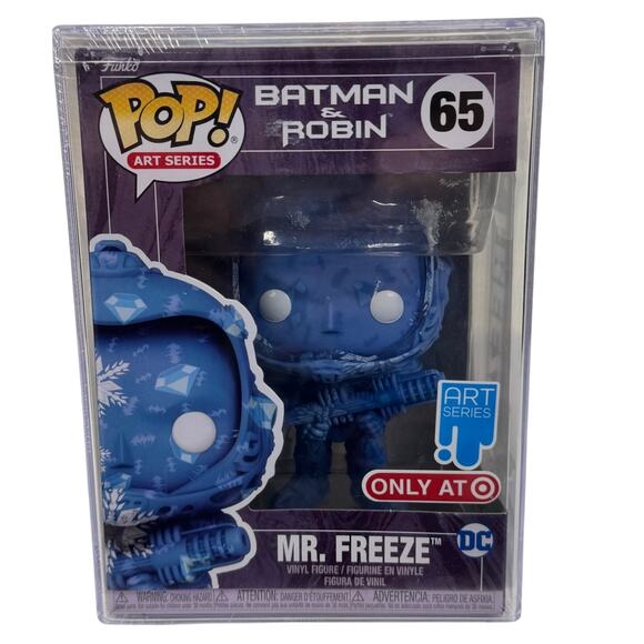 Funko Pop! DC Batman Mr. Freeze Art Series Exclusive Hard Protector #65 NEW - Picture 1 of 6